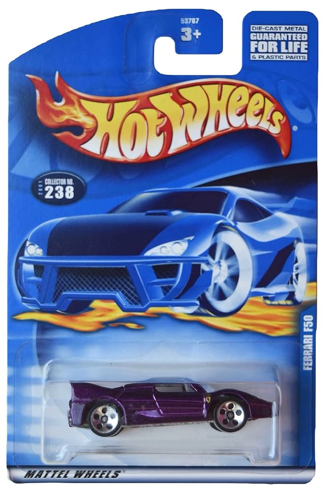 ミニカー Hot Wheels Ferrari Rager 2007 F50 Amazon.com: Hot Wheels FERRARI F50 2007 All Stars Series Red